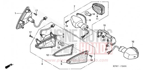 BLINKER (1) ANF125T5 de 2005